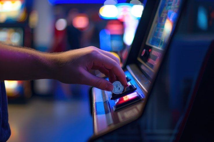 Antarmuka permainan blackjack live-dealer di myslot188 menampilkan tabel, dealer, dan opsi bertaruh